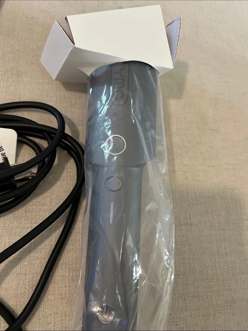 TYMO CURLPRO GREY, automatic curling iron, 1.25, NWT